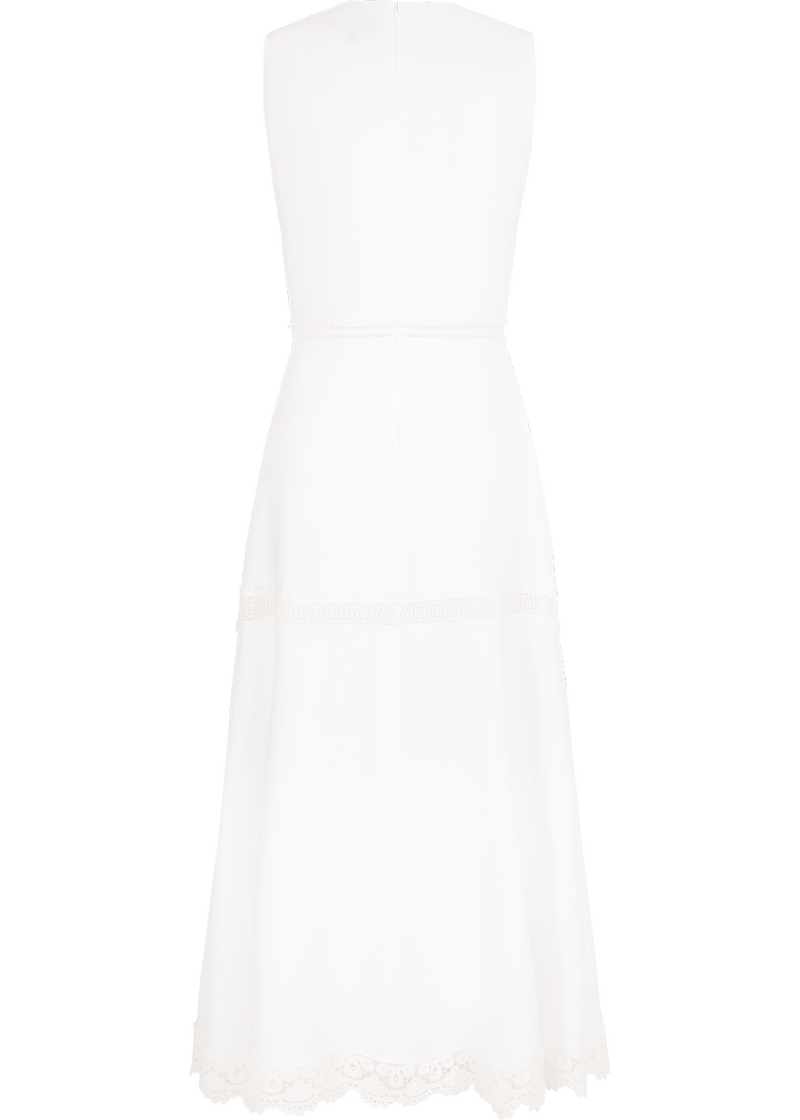 SALAZIA White Canvas Dresses