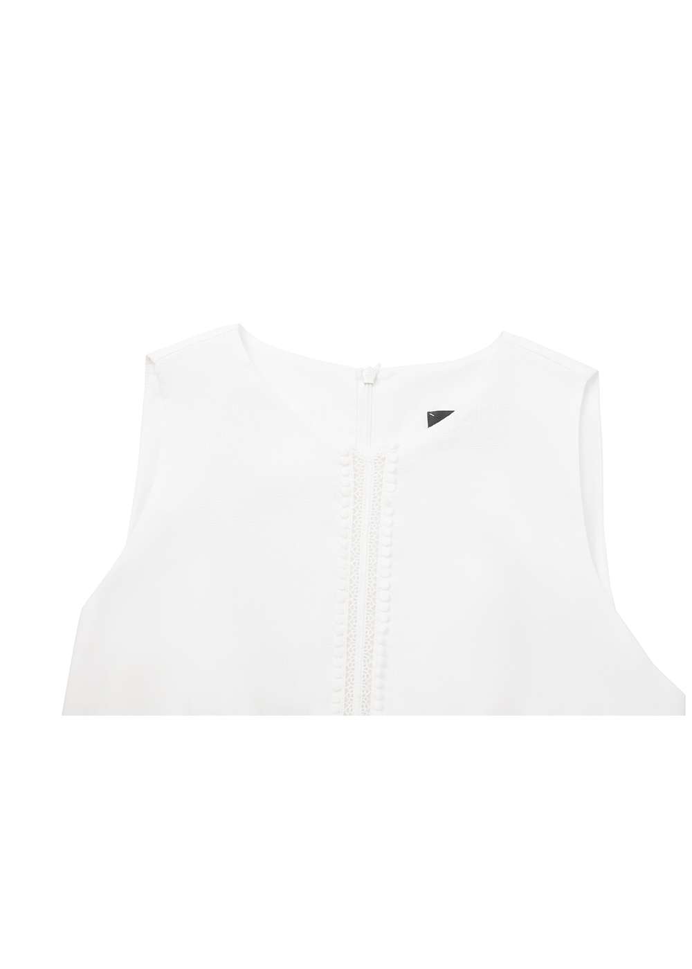 SALAZIA White Canvas Dresses