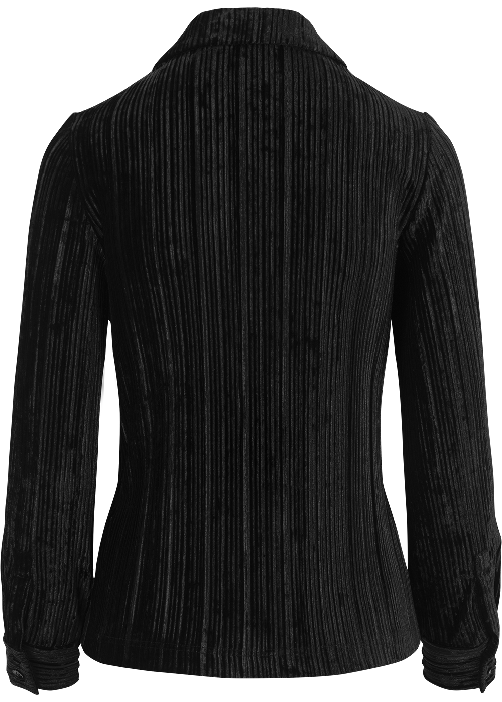 SALAZIA Black Stretch Fitted Blouses