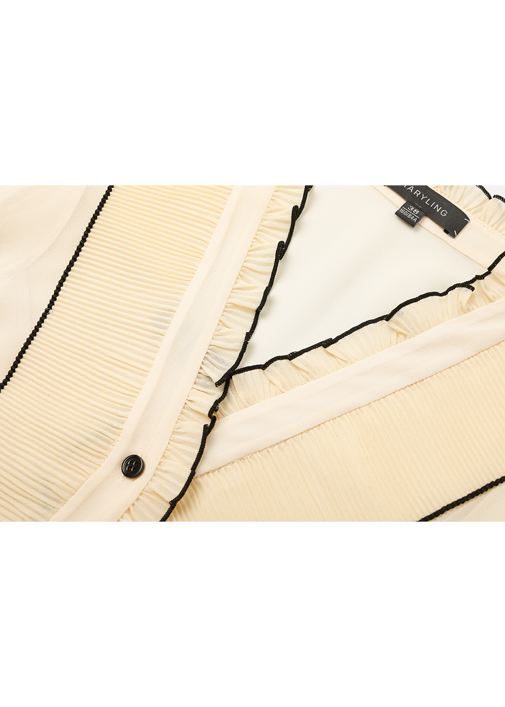 SALAZIA Ivory Silk Blouses