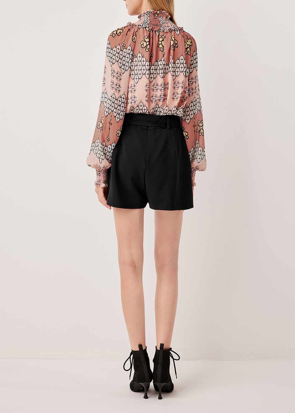 SALAZIA Pink Enchanted Garden Blouses