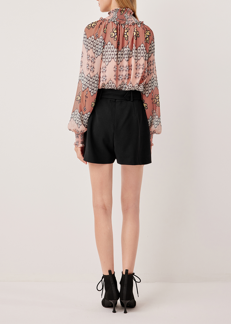SALAZIA Pink Enchanted Garden Blouses