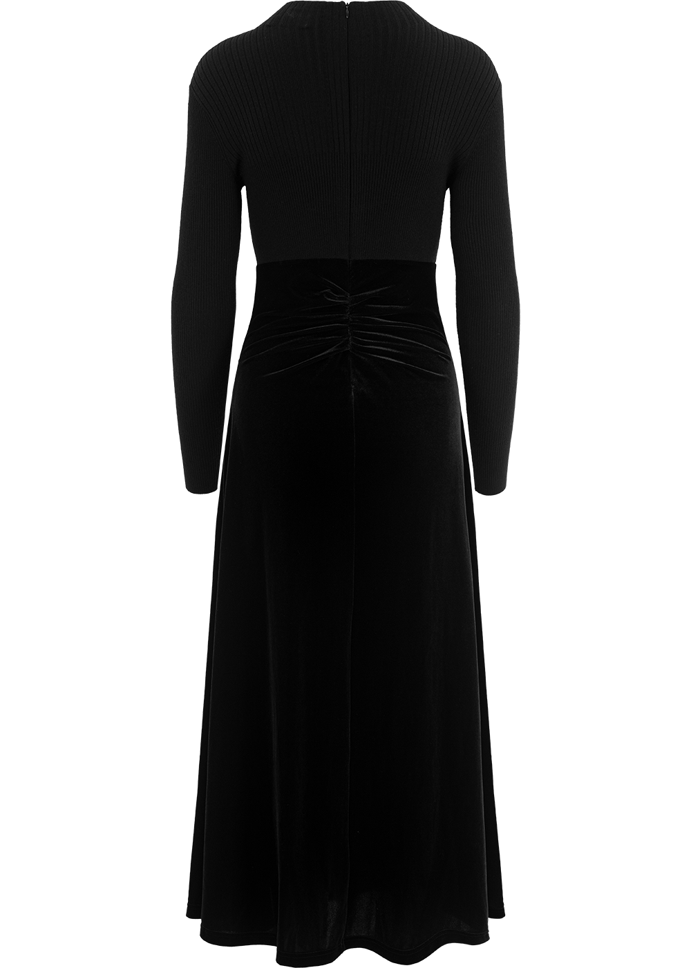 SALAZIA Black Fitted Stretch Dresses