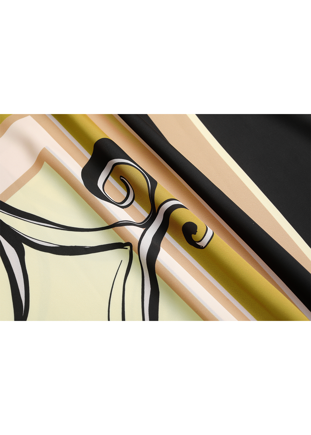 SALAZIA Black-Yellow Artisan Ironwork Dresses