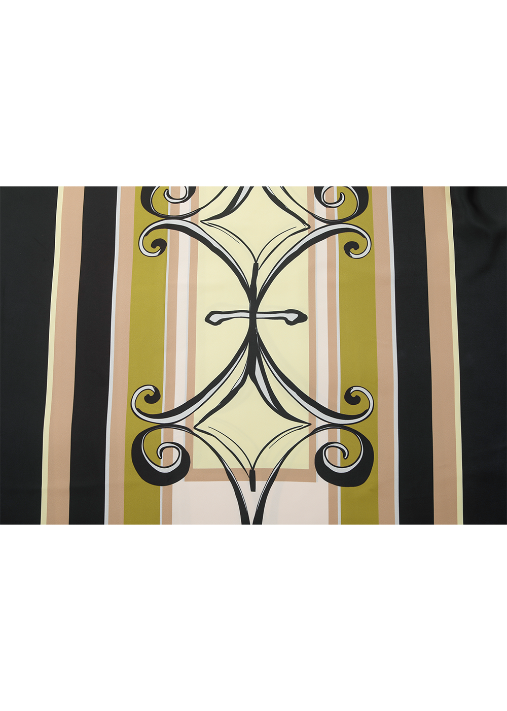 SALAZIA Black-Yellow Artisan Ironwork Maxi Dresses