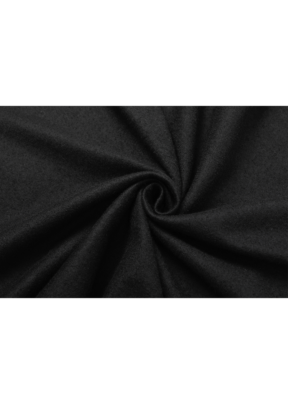 SALAZIA Black Wool Blend Fit-and-Flare Dresses