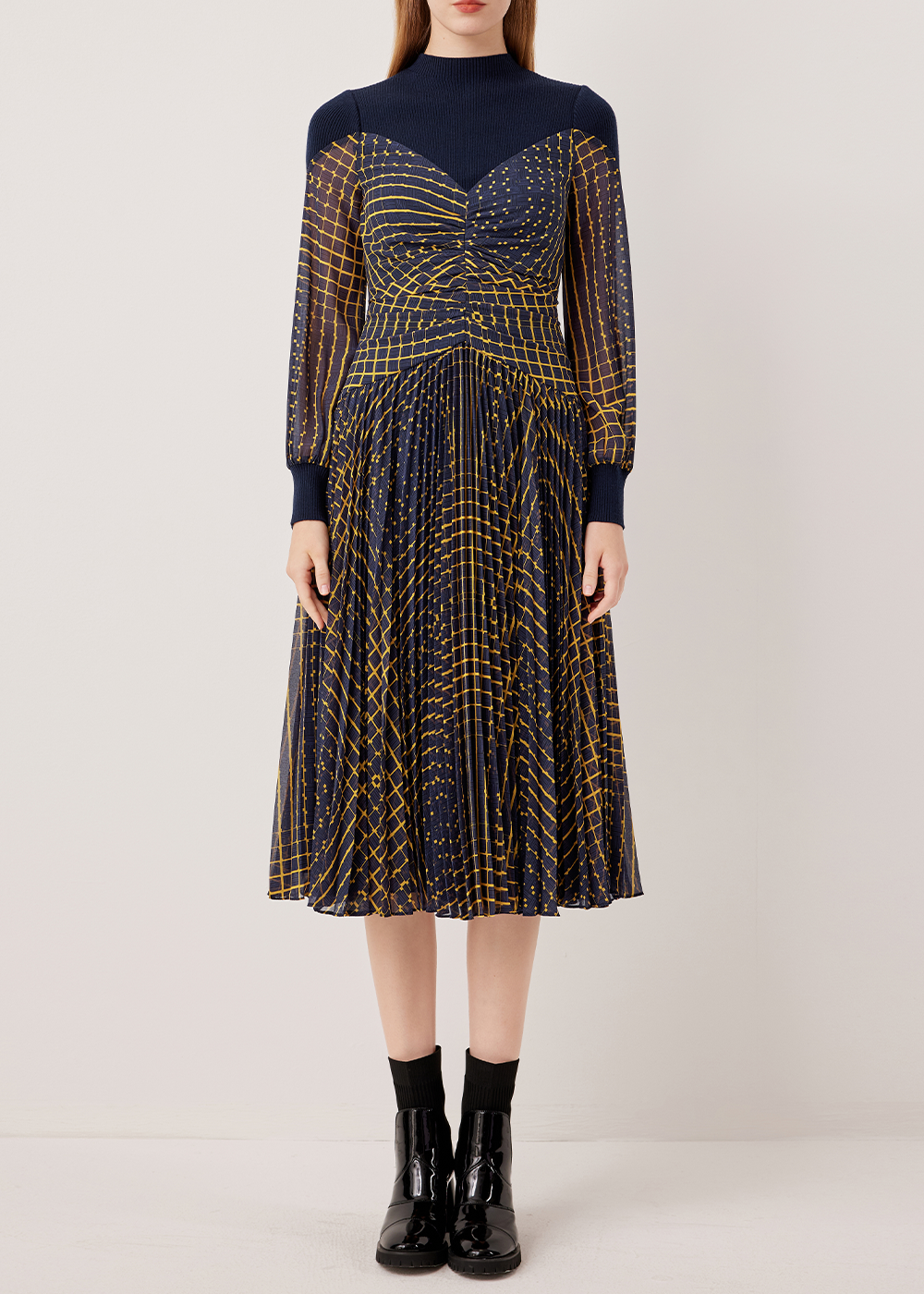 SALAZIA Mirror Deep Blue Dresses
