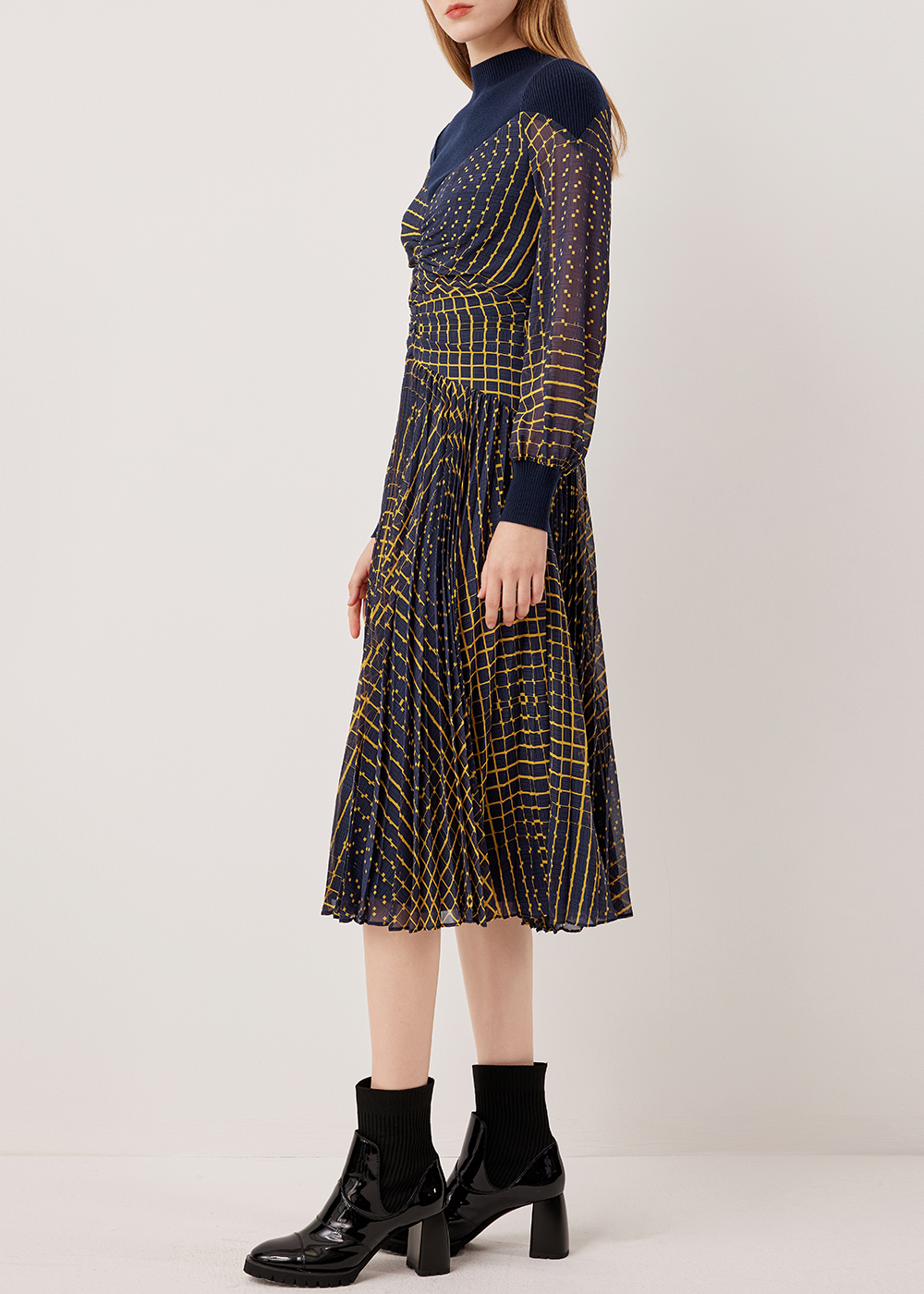 SALAZIA Mirror Deep Blue Dresses