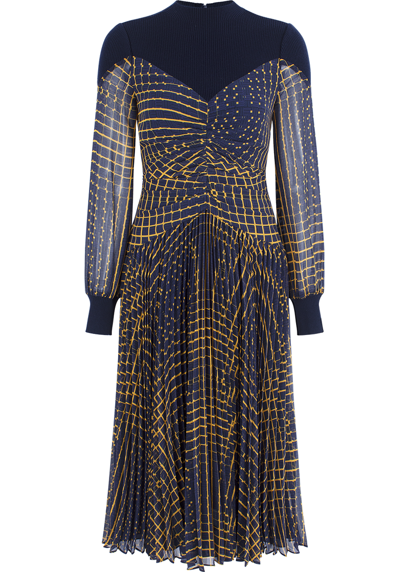 SALAZIA Mirror Deep Blue Dresses