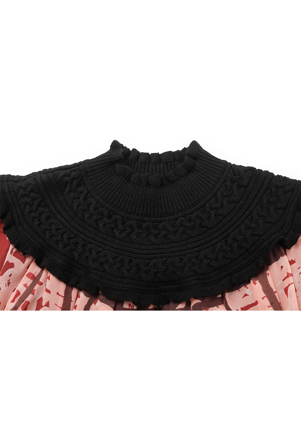 SALAZIA Red-Pink Stained Glass Blouses