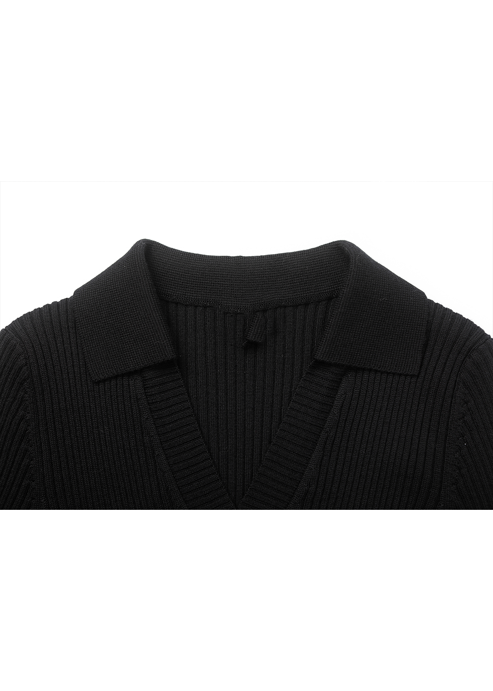 SALAZIA Wool Blend Fitted Long-Sleeve Dresses