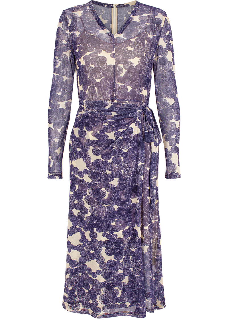 SALAZIA Monet Purple Stretch Dresses