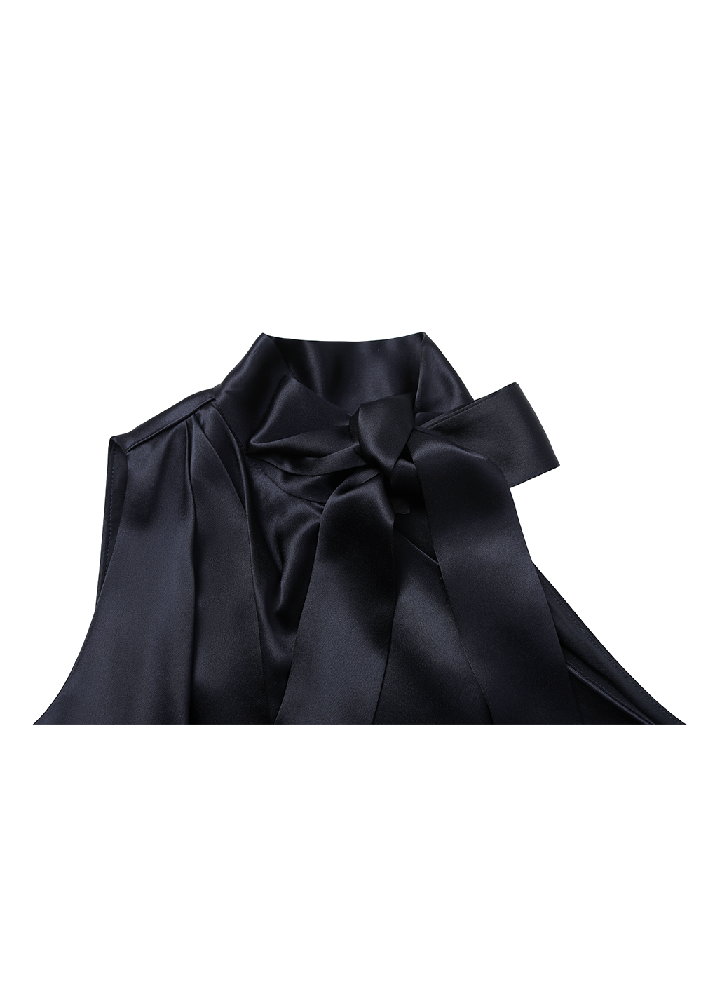 SALAZIA Midnight Blue Acetate Dresses