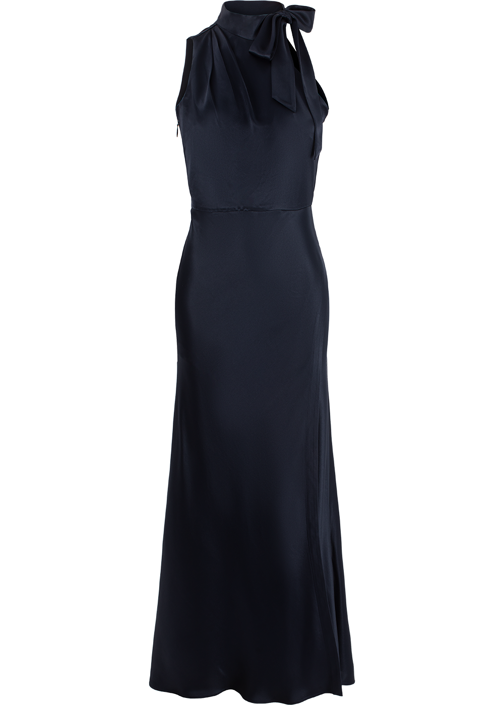 SALAZIA Midnight Blue Acetate Dresses