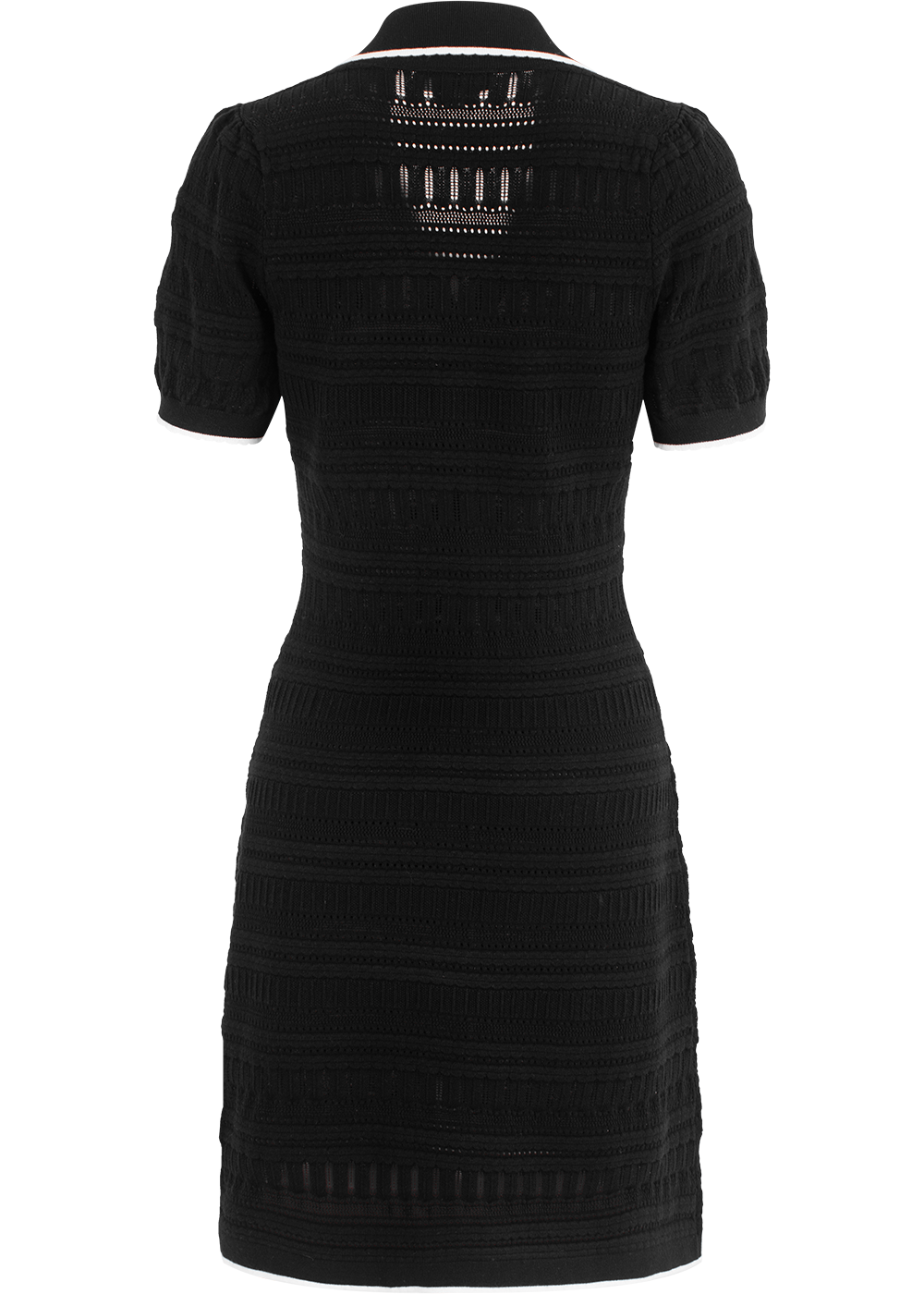 SALAZIA Black Viscose Blend Knit Dresses