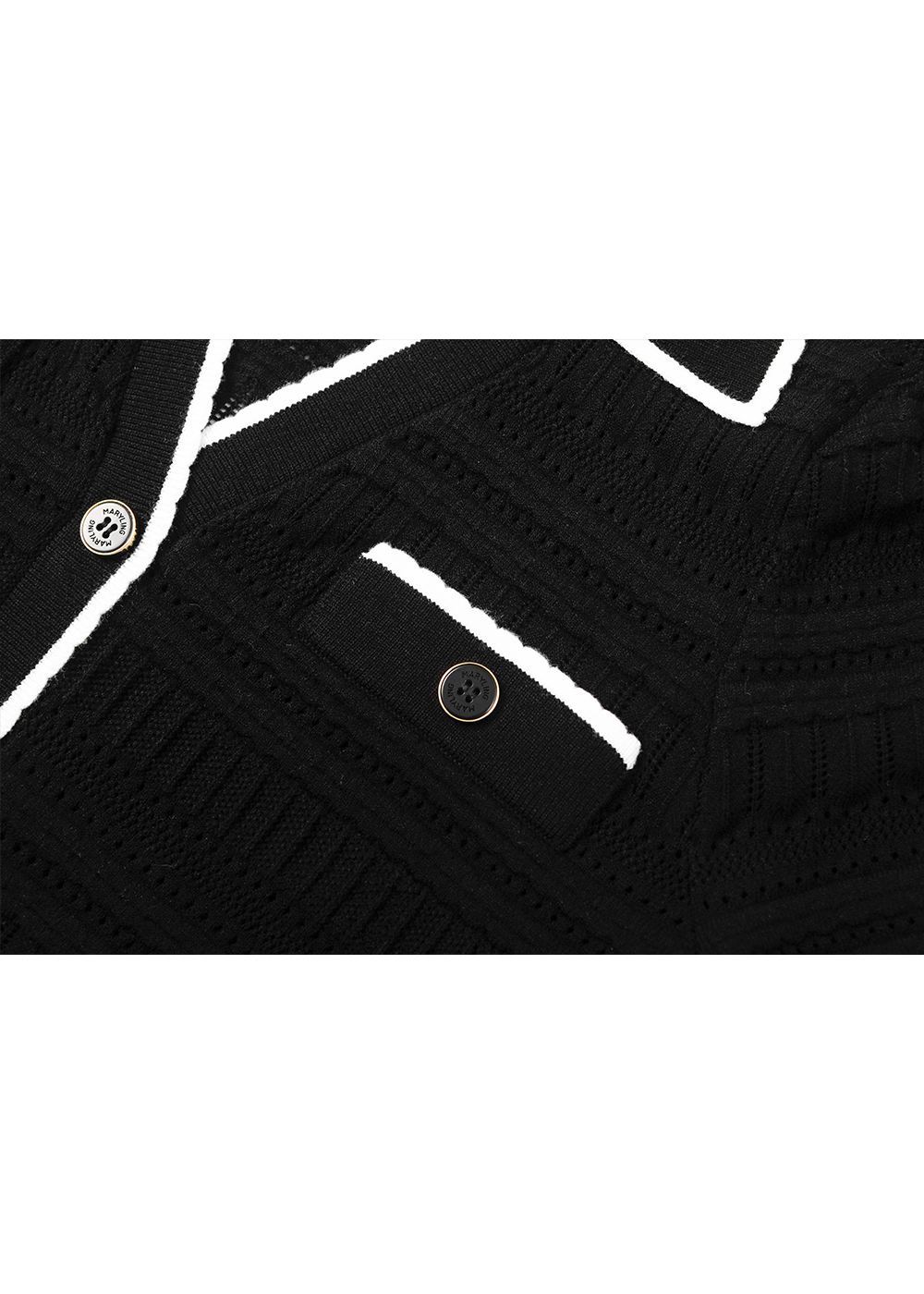 SALAZIA Black Viscose Blend Knit Dresses