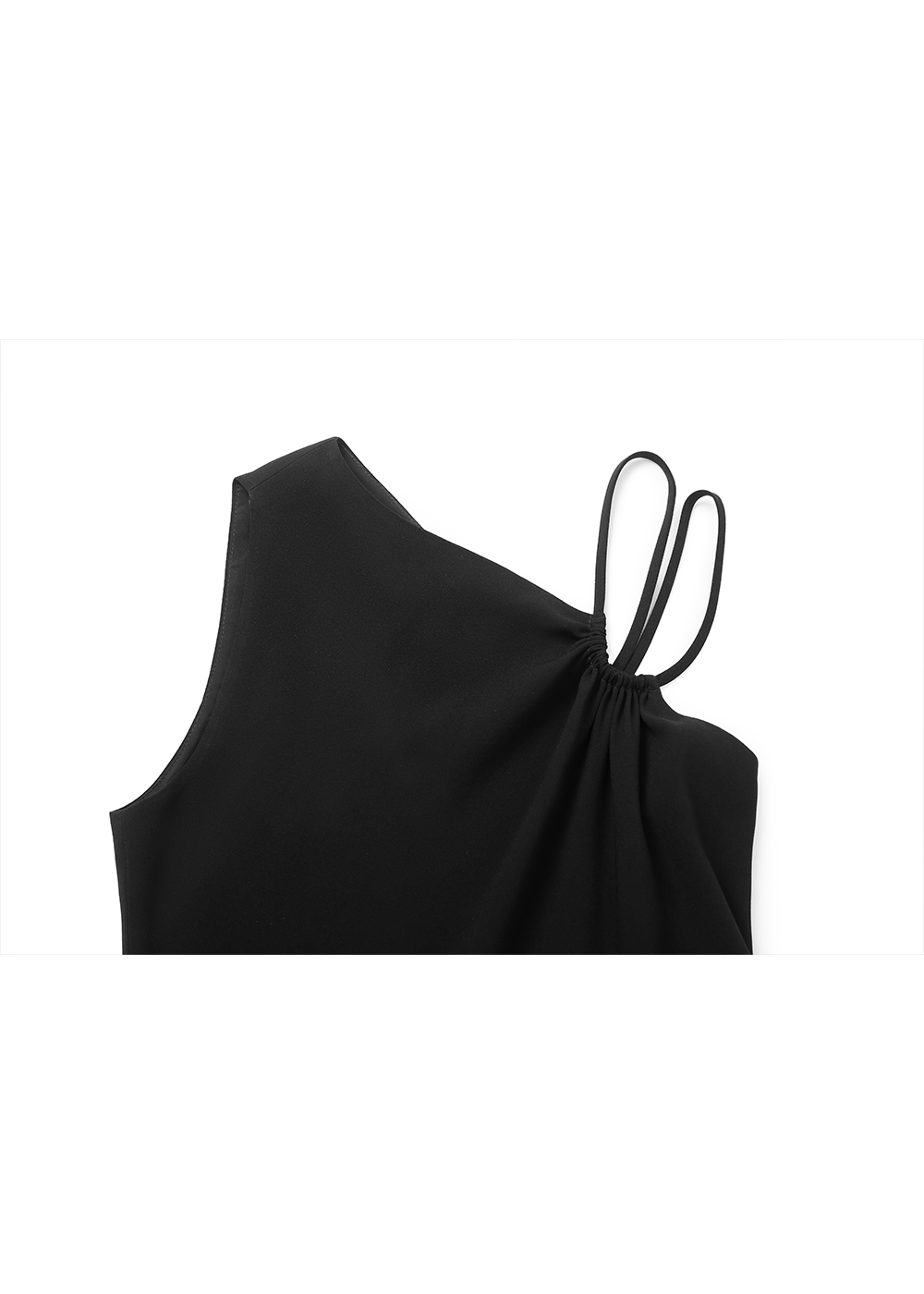 SALAZIA Black Triacetate Maxi Dresses