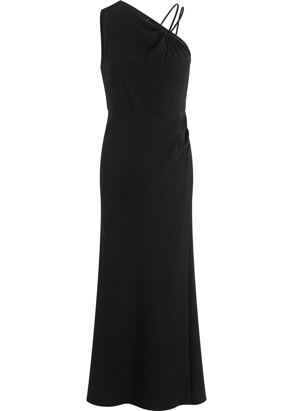 SALAZIA Black Triacetate Maxi Dresses