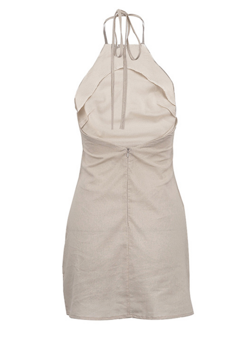 SALAZIA Halter A-Line Dresses