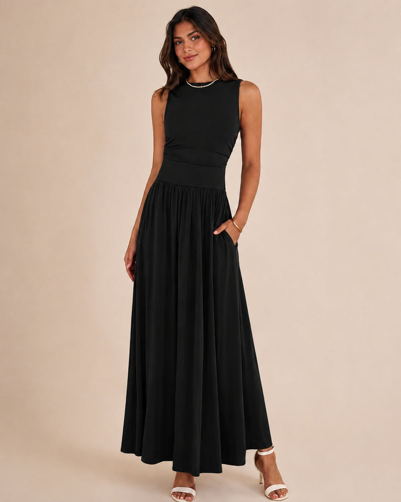 SALAZIA Long Sundress Flowy Beach Dresses