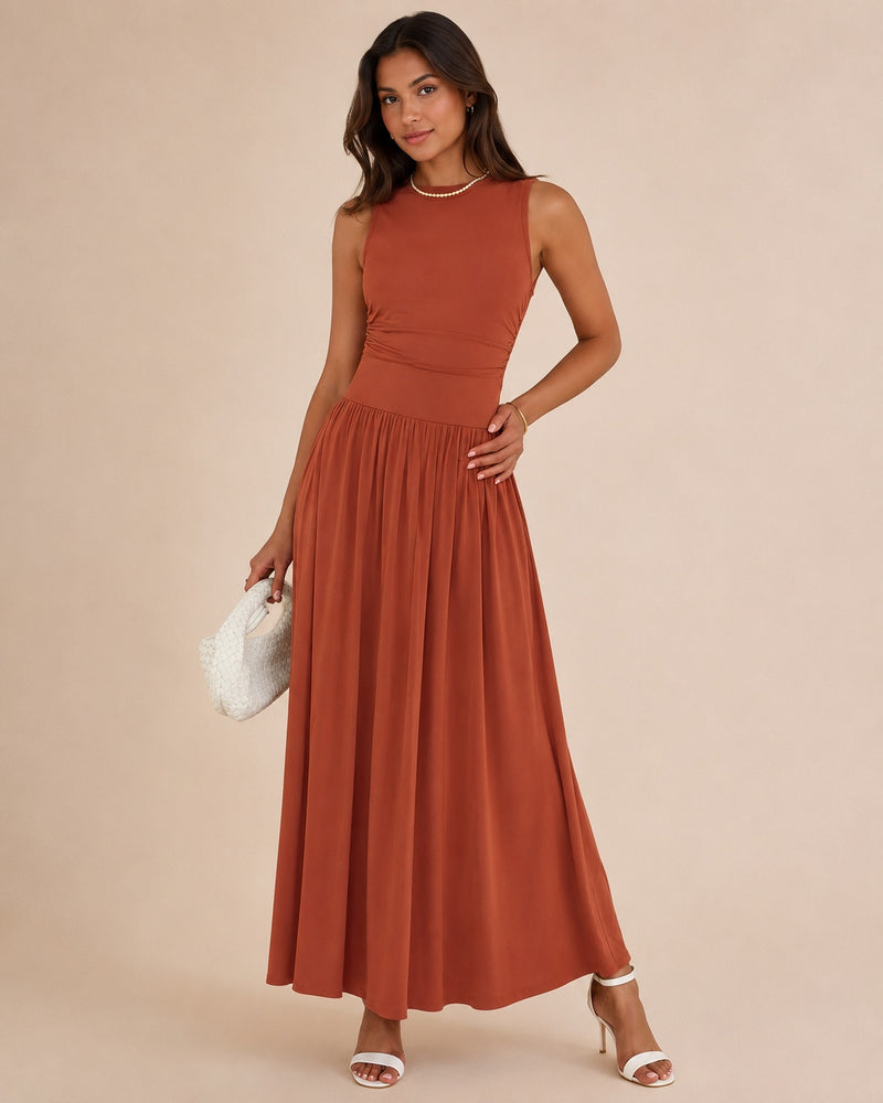 SALAZIA Long Sundress Flowy Beach Dresses