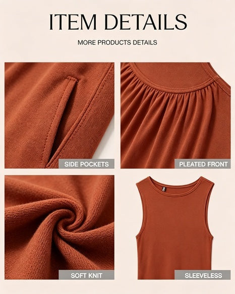 SALAZIA Long Sundress Flowy Beach Dresses
