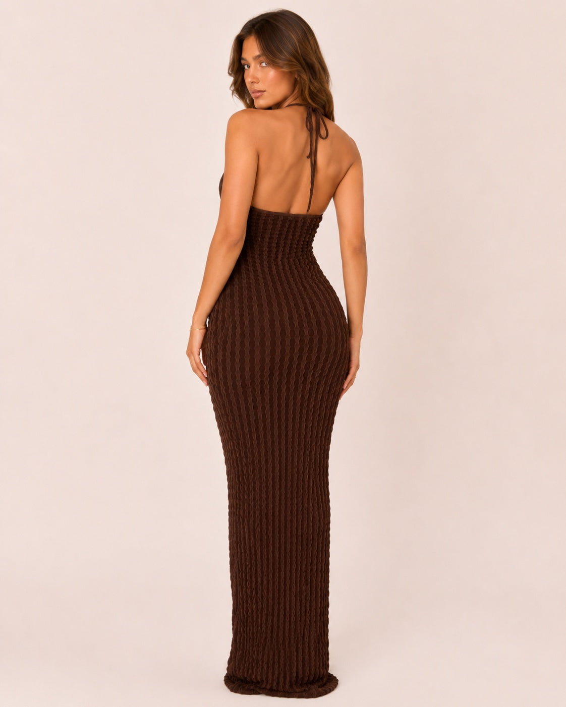 SALAZIA Women's Open-Back Criss-Cross Strappy Maxi Dresses