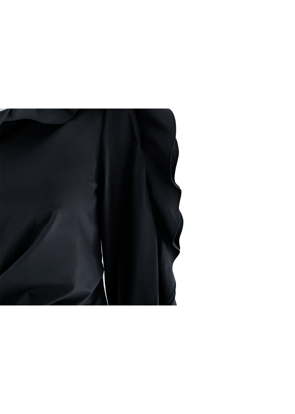 SALAZIA Midnight Blue Cotton Asymmetric Dresses