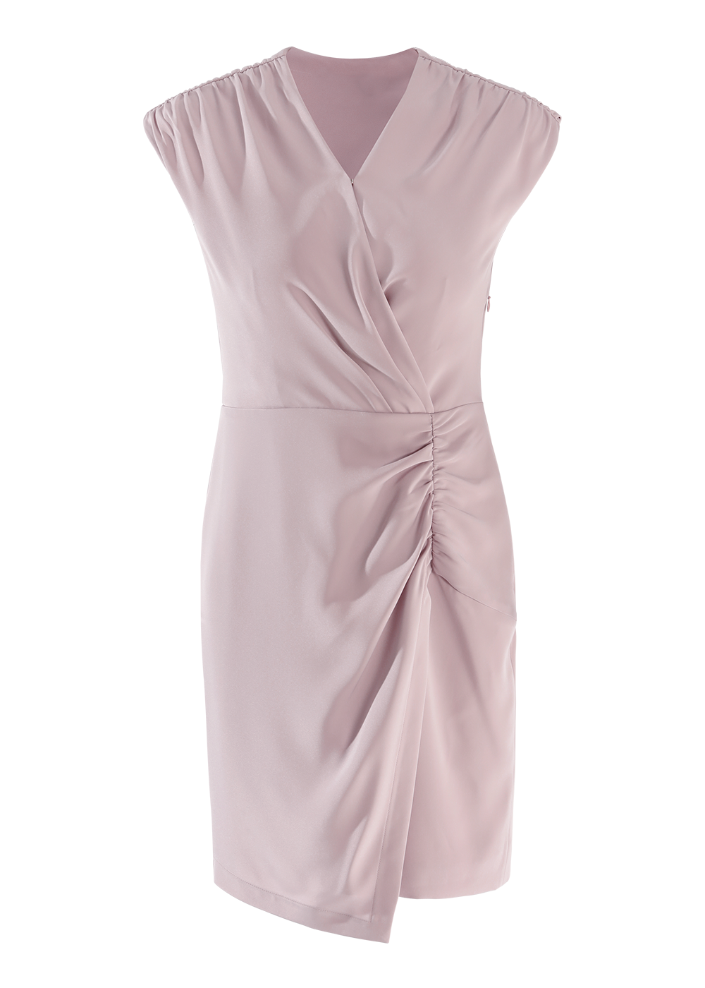SALAZIA Sakura Pink Short-Sleeve Shift Dresses