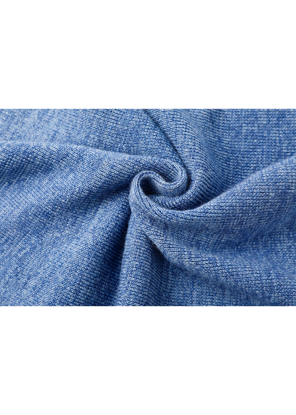 SALAZIA Misty Blue Wool Knit Dresses