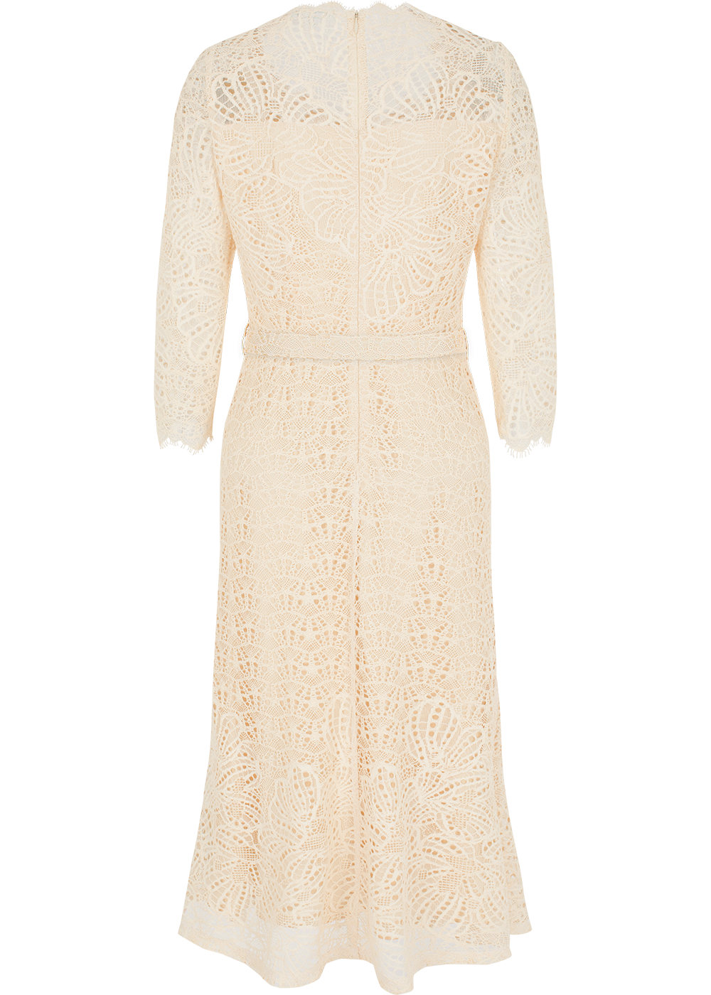 SALAZIA Apricot Long-Sleeve Dresses