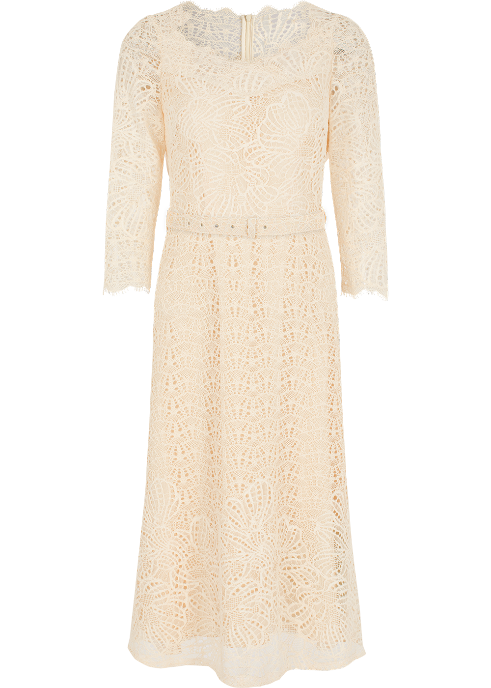 SALAZIA Apricot Long-Sleeve Dresses