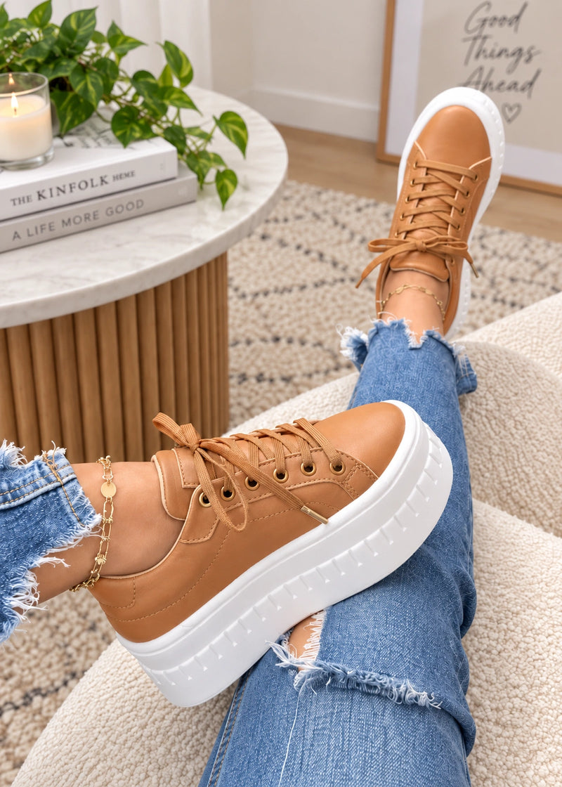 SALAZIA Classic Platform Lace-Up Sneakers