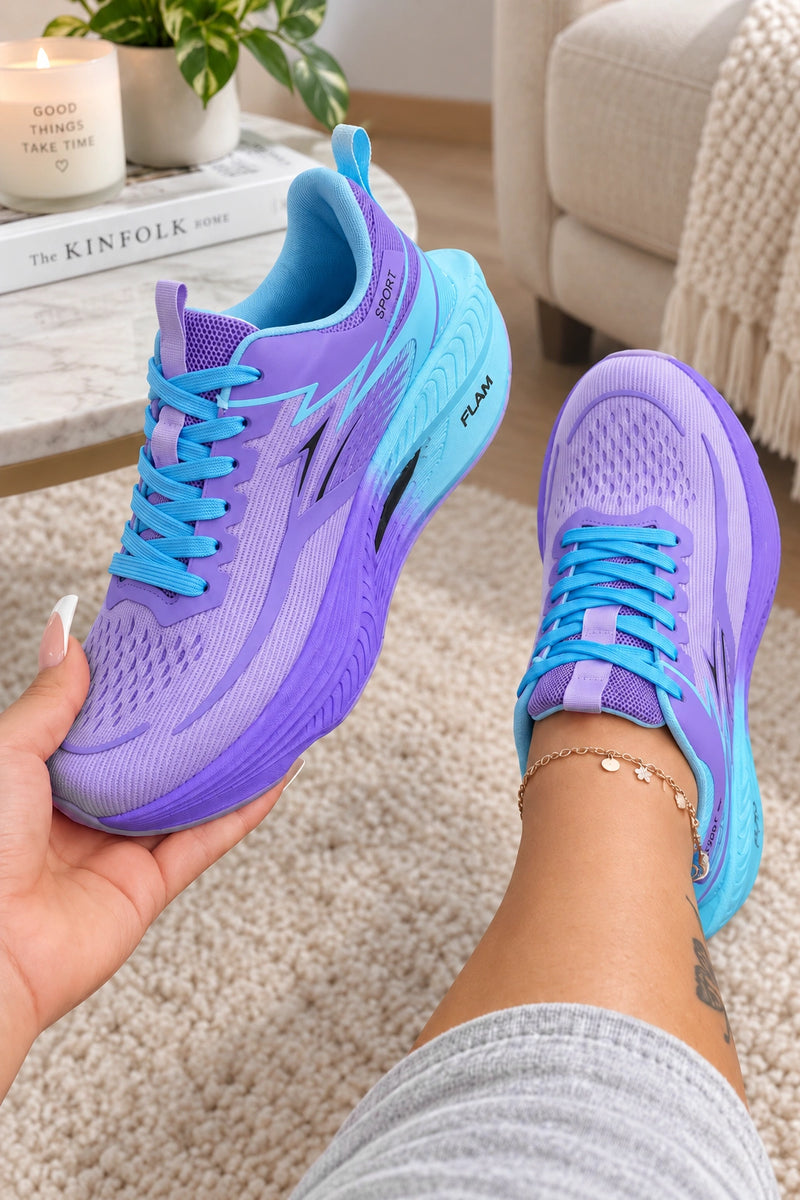 SALAZIA Colorblock Mesh Cushion Sneakers