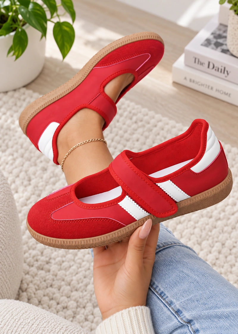 SALAZIA Retro Mary Jane Strap Sneakers
