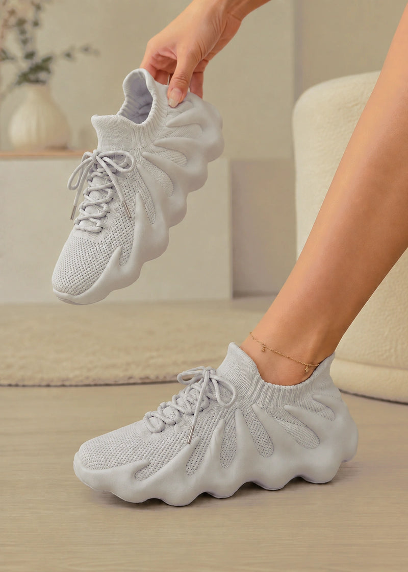 SALAZIA Sculpted Sole Mesh Sneakers