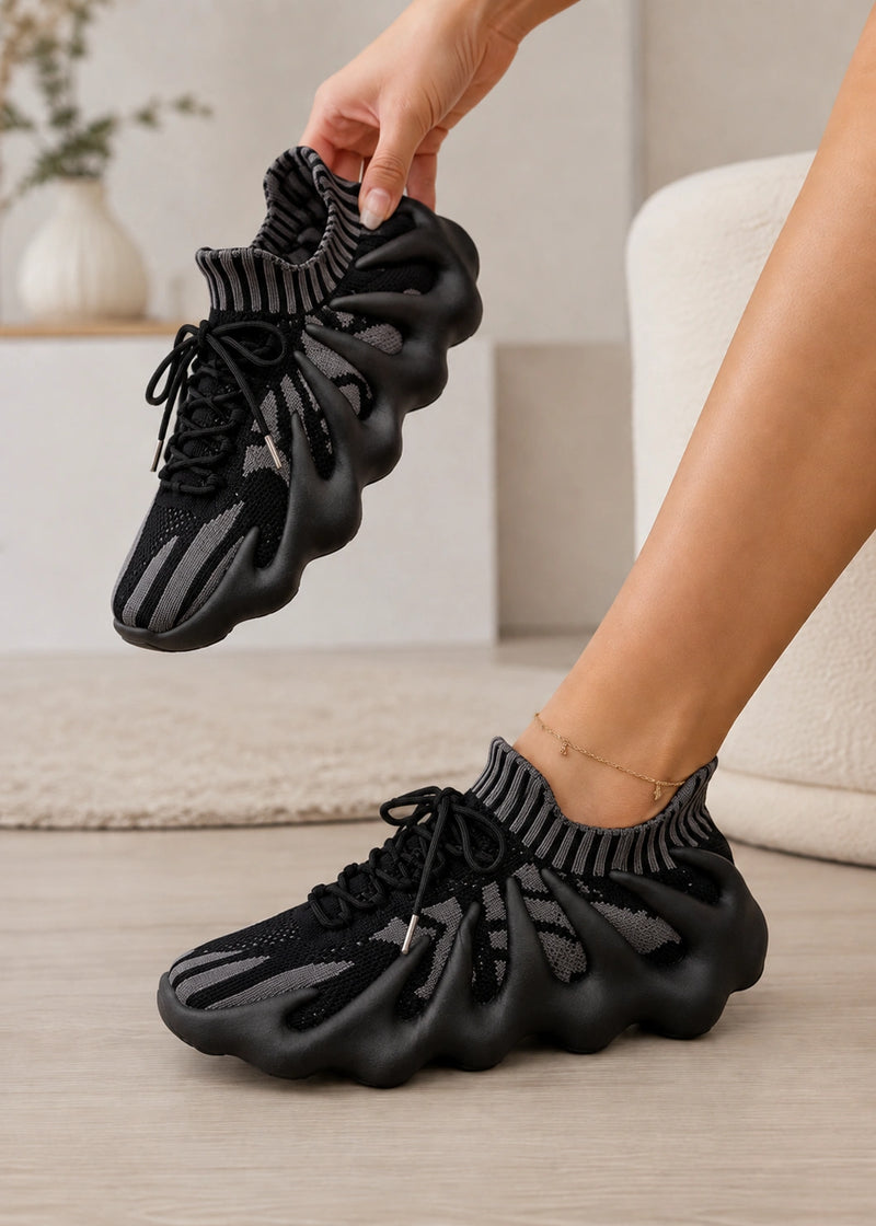 SALAZIA Sculpted Sole Mesh Sneakers
