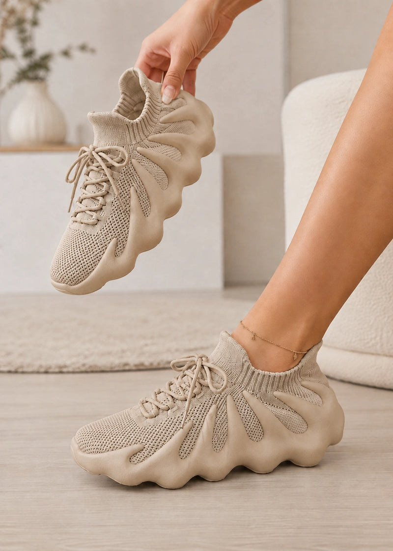 SALAZIA Sculpted Sole Mesh Sneakers
