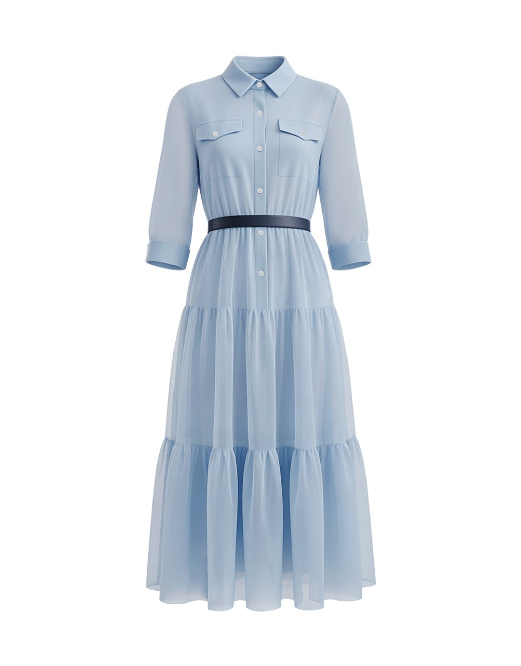 SALAZIA Minimalist  Linen-Blend Dresses